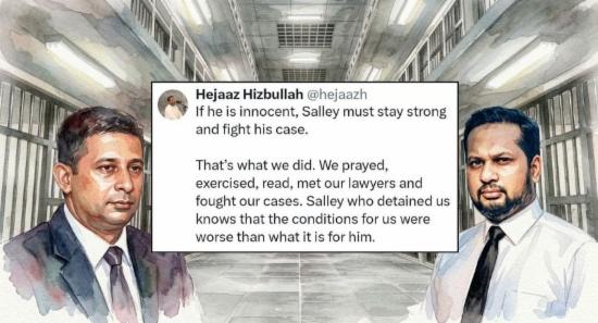 Ex-PTA Detainee Hejaaz's Message to Suresh Salley